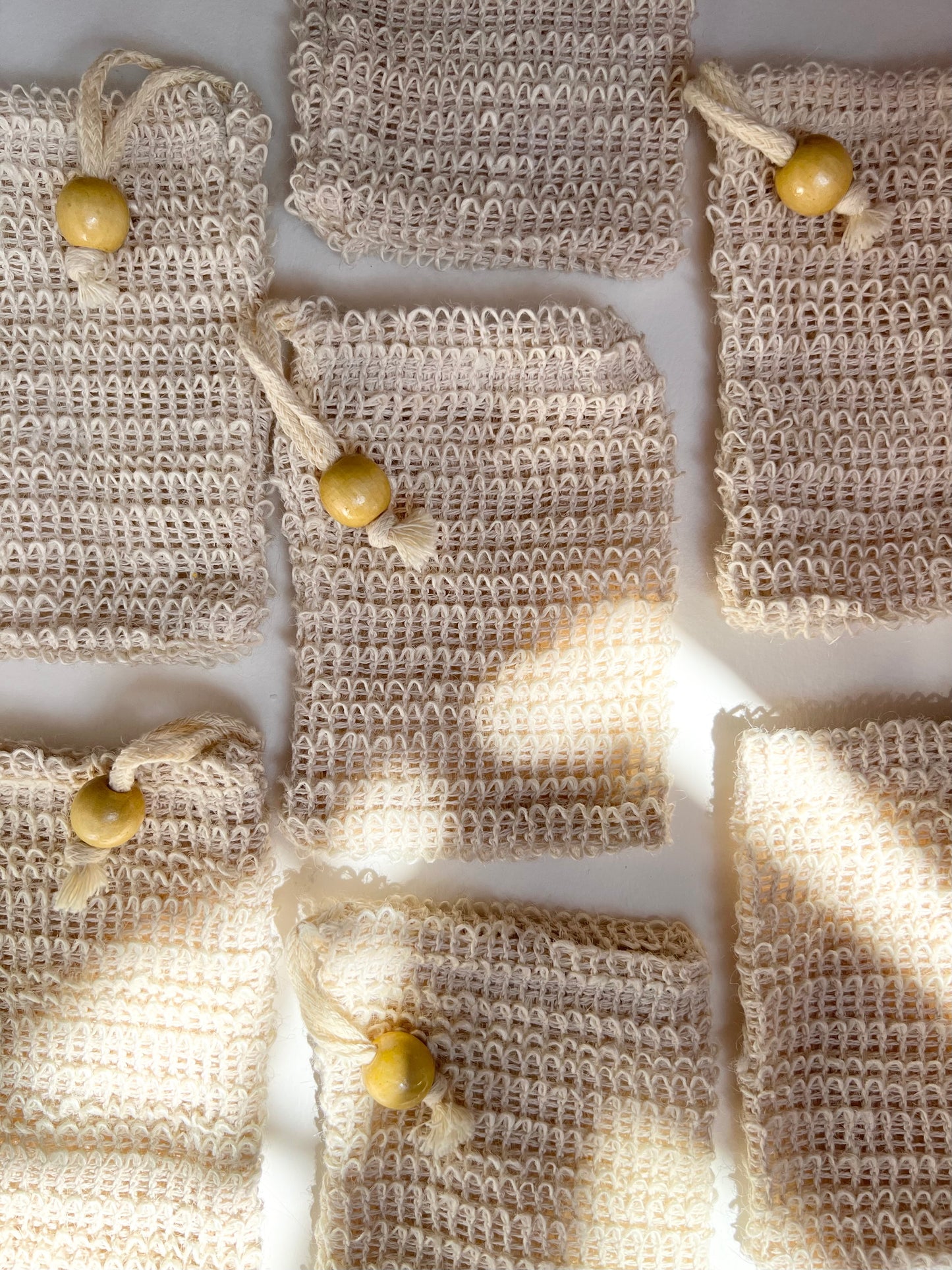 Natural Sisal Soap Pouch